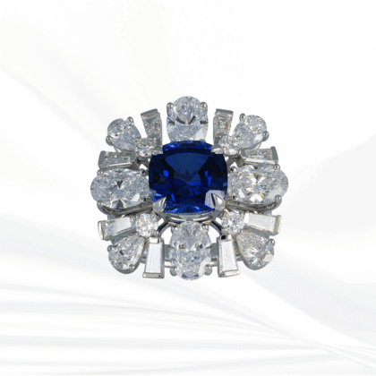 White Tanzanite Ring