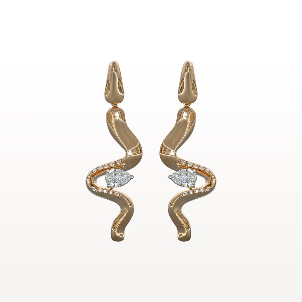 The Serpentine Grace Danglers