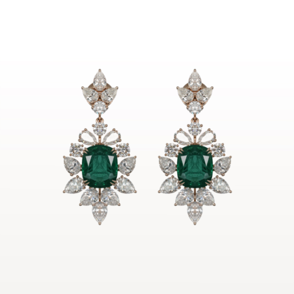 Emerald Enchanté Danglers